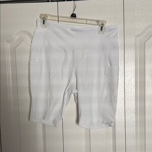 Baleaf Women's White Bike Shorts